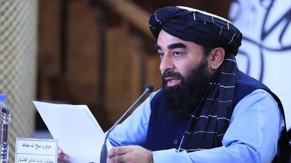 Посухи Муҷоҳид ба Лавров: Афғонистон барои ҳич кишвар таҳдид нест - Sputnik Тоҷикистон