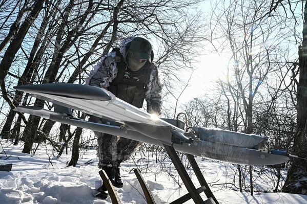 Подразделения войск беспилотных систем Вооруженных Сил России не оставляют шансов врагу, эффективно работая по любым целям. - Sputnik Таджикистан