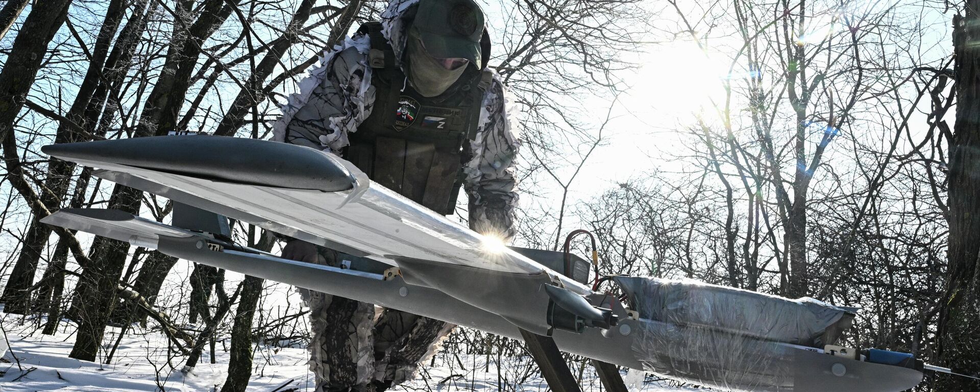 Боевая работа расчета БПЛА Молния батальона Каштана спецназа Ахмат в зоне СВО - Sputnik Таджикистан, 1920, 07.02.2026