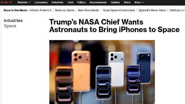 NASA разрешит астронавтам брать смартфоны в космос - Sputnik Таджикистан