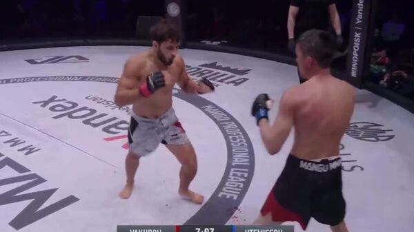 Анис Ёкубов одержал первую победу в MMA Mangu - Sputnik Таджикистан