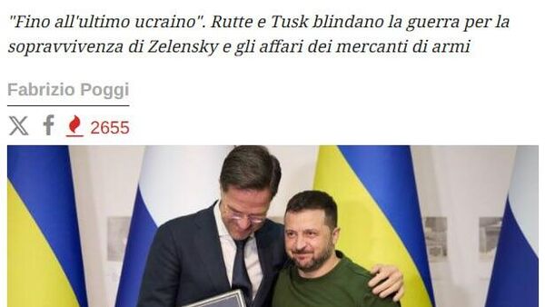 ИА ва НАТО исрор меварзанд, ки низоъ дар Украина идома ёбад - Sputnik Тоҷикистон