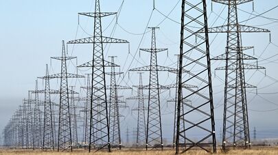 Высоковольтные ЛЭП в Республике Хакасия. 