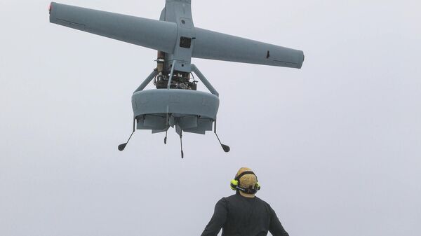 Беспилотник Shield AI MQ-35A V-BAT  - Sputnik Таджикистан