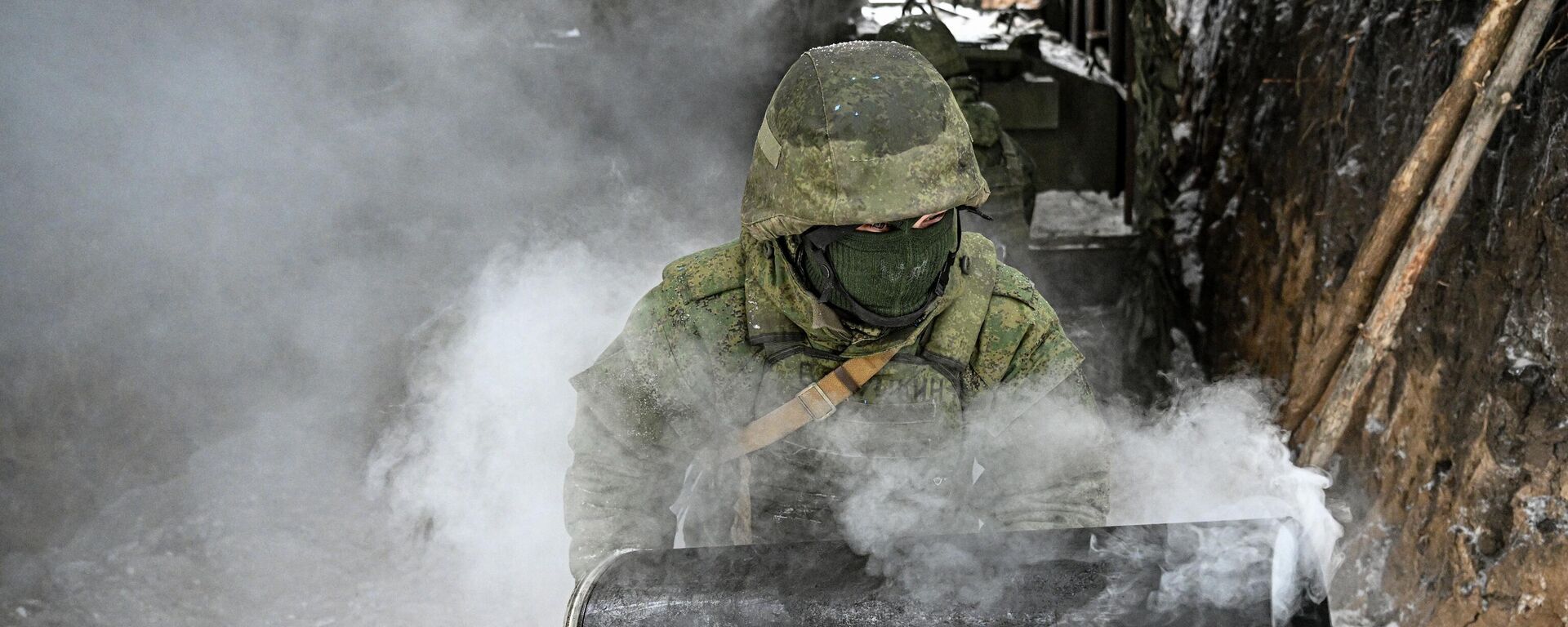 Боевая работа расчета пушки Гиацинт-С 29-го артиллерийского полка на Харьковском направлении СВО - Sputnik Таджикистан, 1920, 27.02.2026