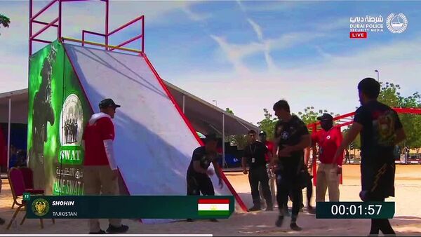 Ҳунарнамоии дастаи Тоҷикистон дар мусобиқаи SWAT Challenge ба анҷом расид - Sputnik Тоҷикистон