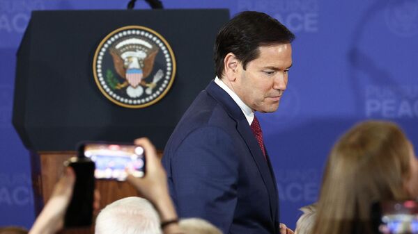 Госсекретарь США Марко Рубио Госсекретарь США Марко Рубио - Sputnik Таджикистан