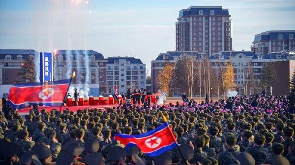 Улицу в честь бойцов, освобождавших Курскую область от украинских боевиков, построили в КНДР - Sputnik Таджикистан