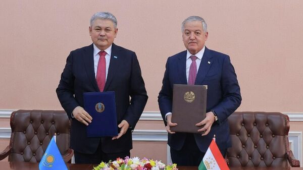 Официальный визит министра иностранных дел Республики Казахстан в Республику Таджикистан. - Sputnik Тоҷикистон