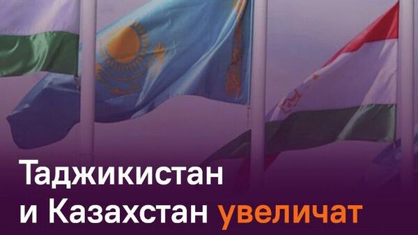 Грузопоток между Таджикистаном и Казахстаном вырос до 5,9 млн тонн - Sputnik Таджикистан