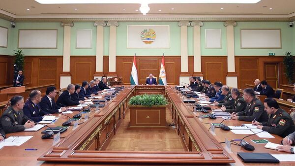 Заседание Совета безопасности Таджикистана. - Sputnik Таджикистан