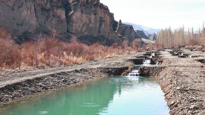 Создание рыбоводческих прудов в Шахристонском районе