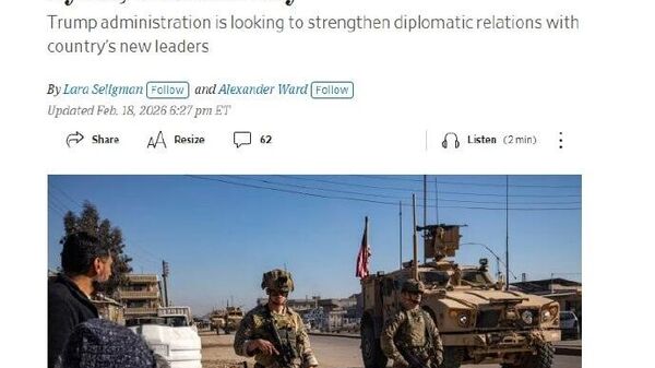 🪖 США сворачивают миссию в Сирии: тысяча военных покинет страну - Sputnik Таджикистан