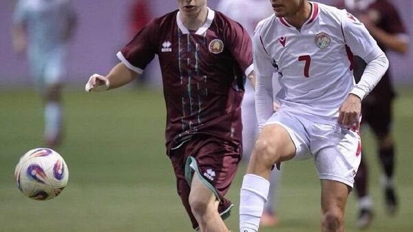 Спортсмены из Таджикистана (U-16) обыграли сборную Минска (U-17), матч завершился со счетом 1:0 - Sputnik Таджикистан