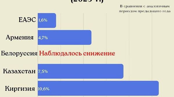 ЕАЭС увеличивает промпроизводство - Sputnik Таджикистан