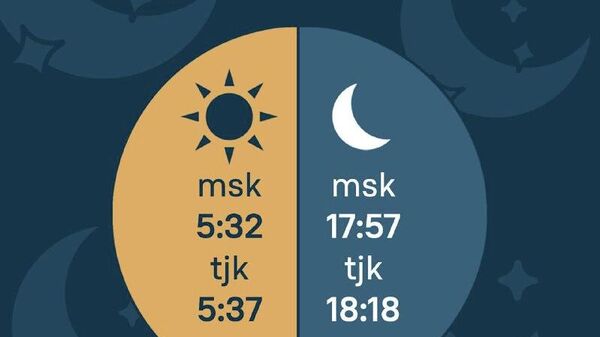 Время начала сухура и ифтара 23 февраля - смотрите в ежедневном расписании на Рамадан от @SputnikTj - Sputnik Таджикистан