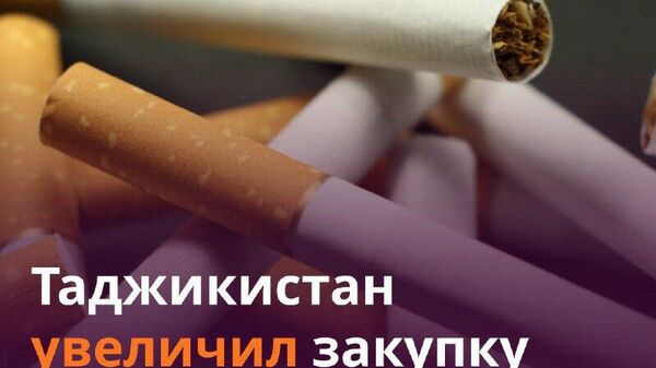 Таджикистан импортировал табак и заменяющую его продукцию на $7,2 млн - Sputnik Таджикистан