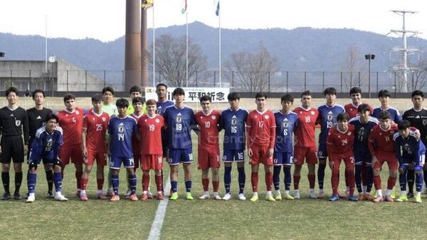 Юношеская сборная Таджикистана (U-17) провела три матча на международном турнире Prayer for Peace - Sputnik Таджикистан