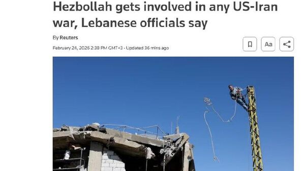 Тел-Авив ба Бейрут таҳдид кард, ки ба инфрасохтори шаҳрвандӣ зарбаҳои сахт хоҳад зад - Sputnik Тоҷикистон