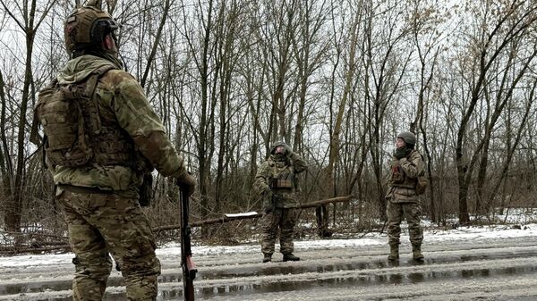 Военнослужащие 93-й отдельной механизированной бригады Холодного Яра Вооруженных сил Украины. - Sputnik Таджикистан