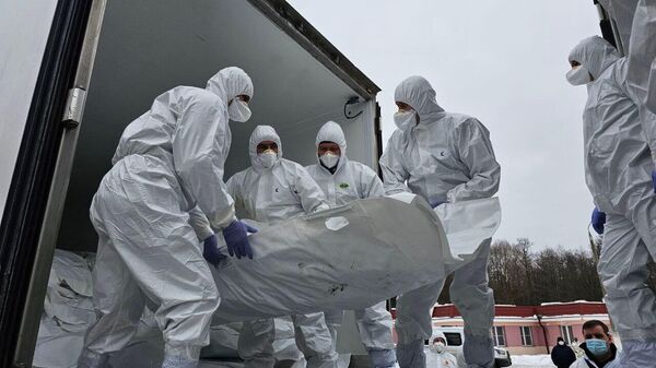 Обмен телами военнослужащих РФ и Украины.  - Sputnik Тоҷикистон