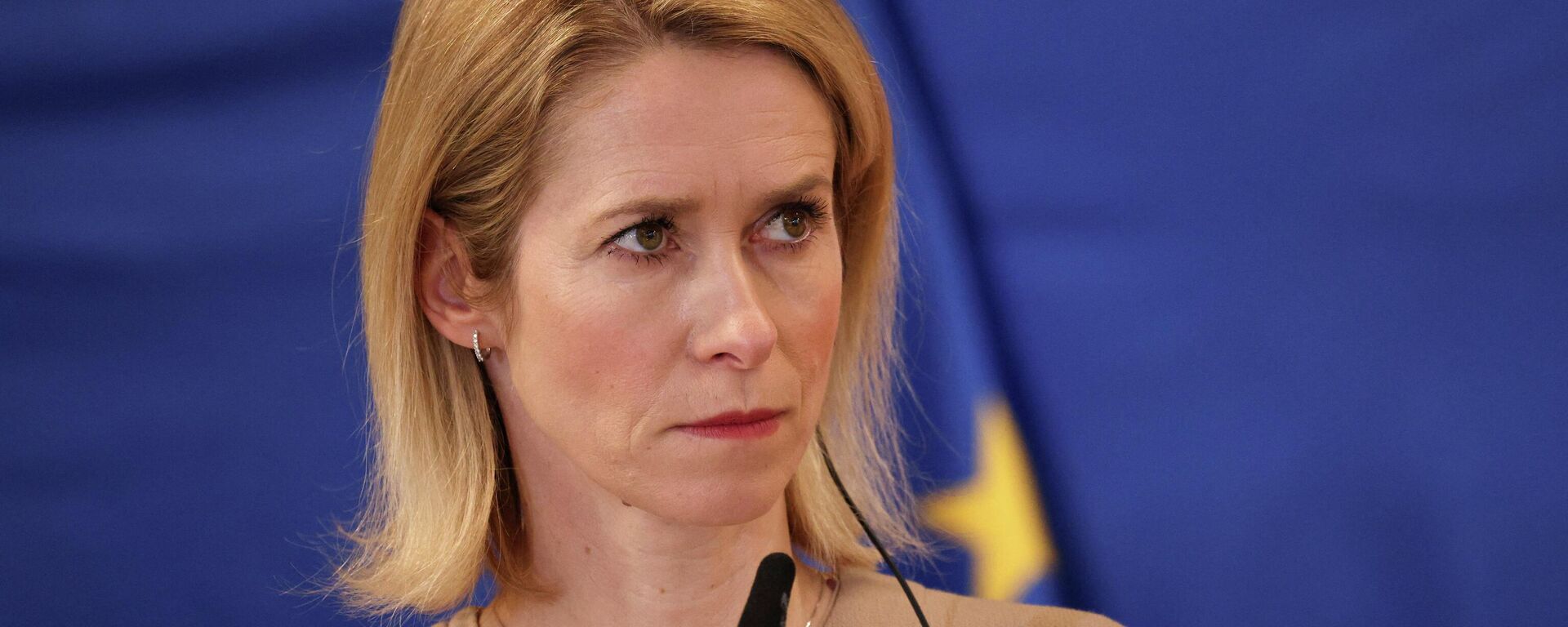 Верховный представитель Европейского союза по иностранным делам и политике безопасности и вице-председатель Европейской комиссии Кая Каллас на пресс-конференции в Кракове, Польша. - Sputnik Тоҷикистон, 1920, 28.02.2026