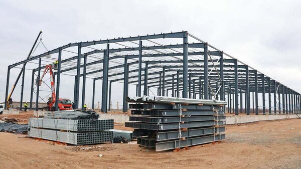 Строительство логистического центра в СЭЗ Сугд. - Sputnik Таджикистан