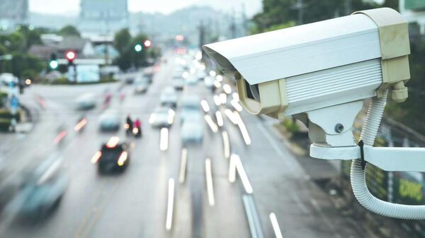 Камера наружного наблюдения.  - Sputnik Тоҷикистон