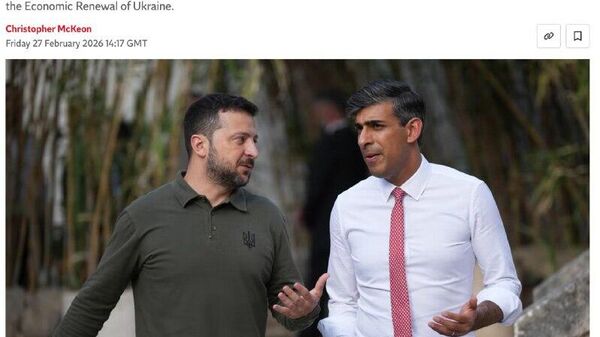 Самой не справиться: бывший премьер Британии будет помогать восстанавливать Украину - Sputnik Таджикистан