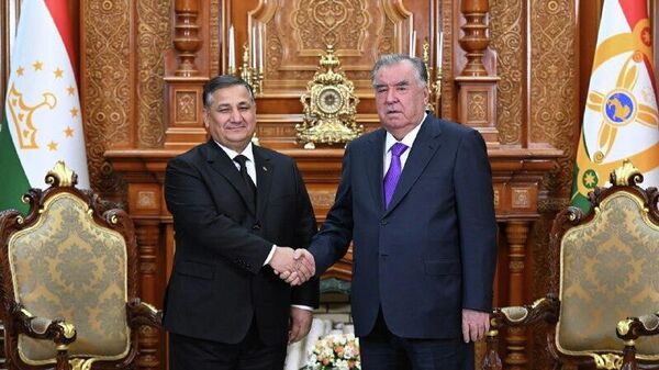 Эмомали Рахмон принял вице-премьера Туркменистана в Душанбе - Sputnik Таджикистан