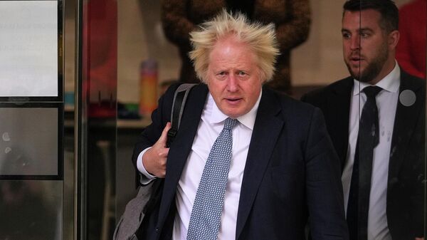 Бывший премьер-министр Великобритании Борис Джонсон. - Sputnik Таджикистан