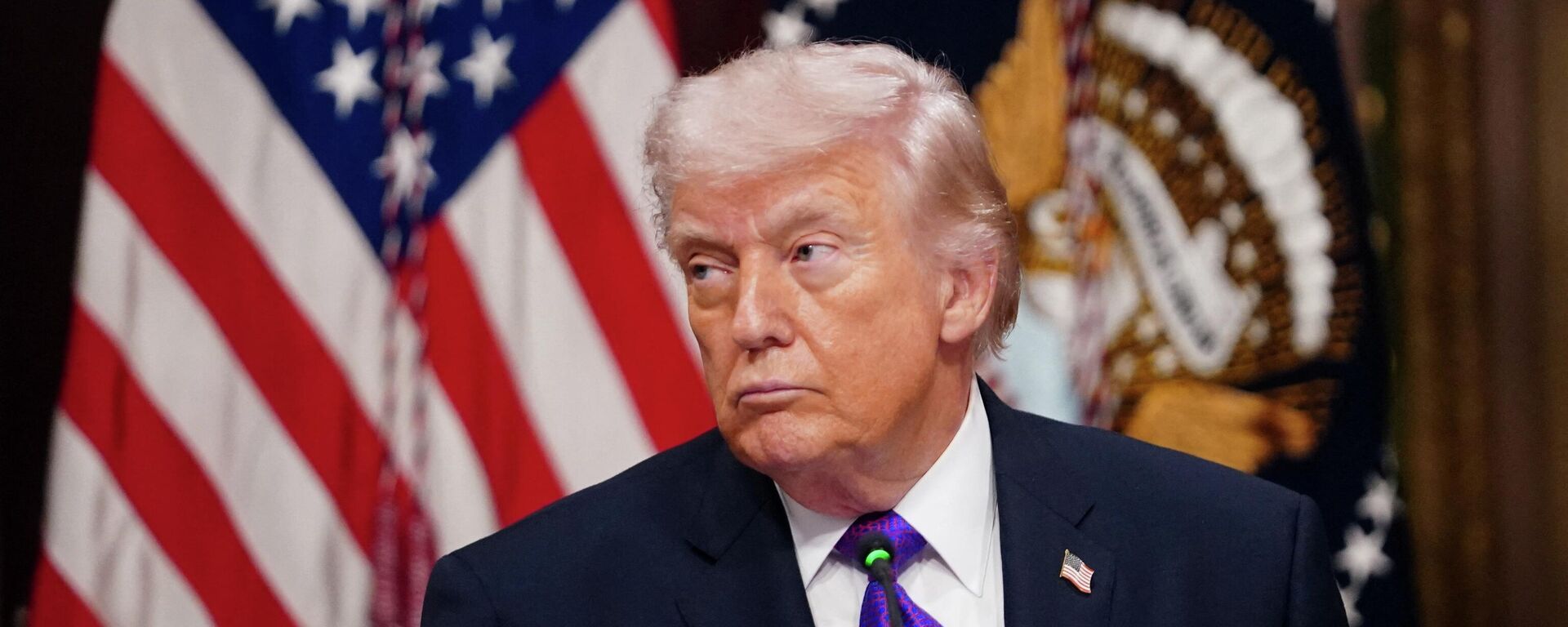 Президент США Дональд Трамп. - Sputnik Тоҷикистон, 1920, 06.03.2026