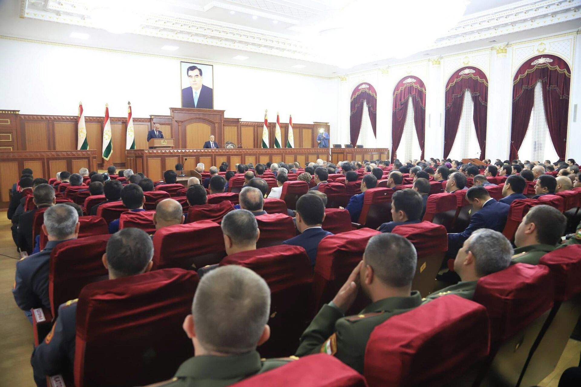 Заседание совета безопасности республики Таджикистан. - Sputnik Тоҷикистон, 1920, 06.03.2026