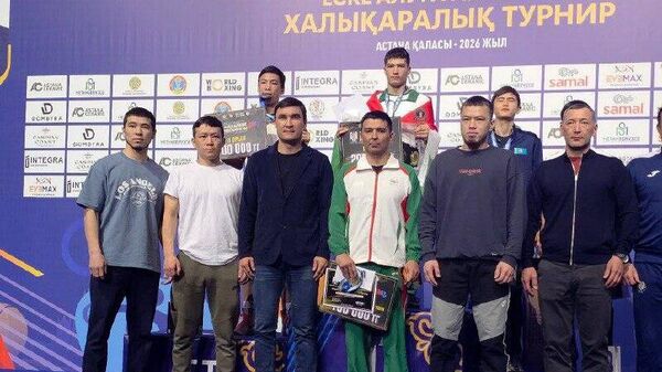 Боксеры из Таджикистана завоевали 4 медали на турнире в Астане - Sputnik Таджикистан