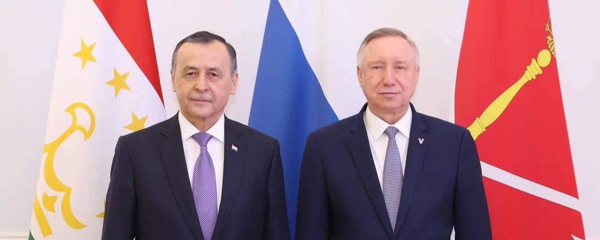 Встреча Посла Республики Таджикистан с Губернатором Санкт-Петербурга.  - Sputnik Таджикистан, 1920, 12.03.2026