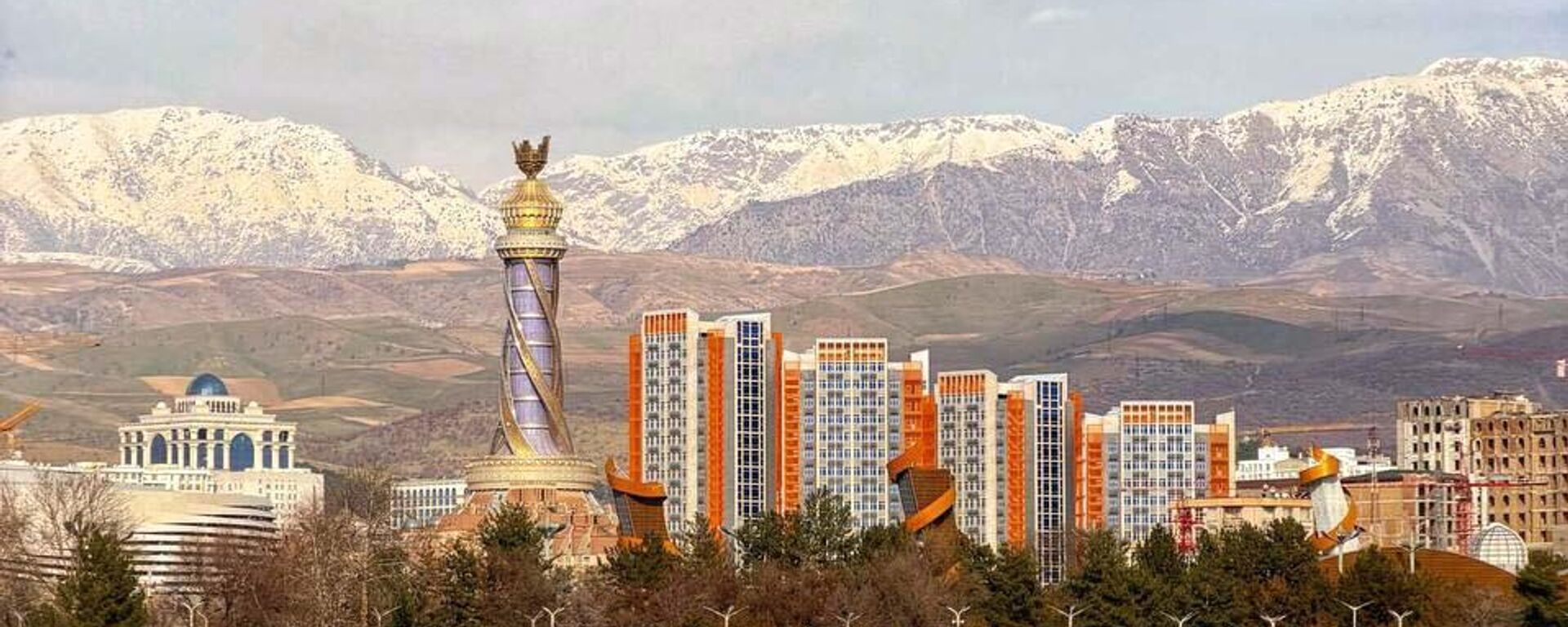 Вид Душанбе. - Sputnik Таджикистан, 1920, 19.03.2026