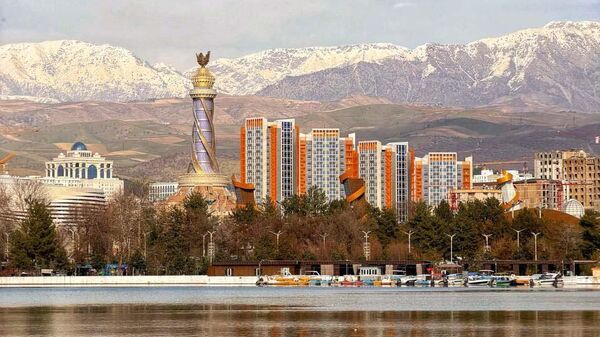 Вид Душанбе.  - Sputnik Тоҷикистон
