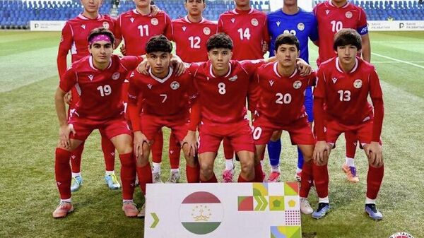 Иштироки мунтахаби то 16-солаи Тоҷикистон дар чемпионати CAFA-2026 - Sputnik Тоҷикистон