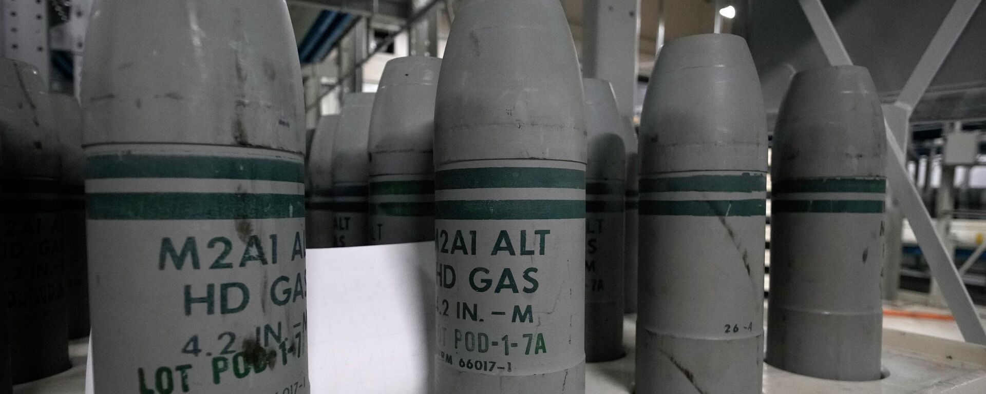 Запасы химического оружия США на складе армии США в Пуэбло, штат Колорадо, четверг, 8 июня 2023 года. - Sputnik Таджикистан, 1920, 13.03.2026