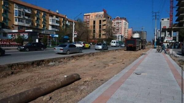 В Худжанде расширят проспект Рифата Ходжиева - Sputnik Таджикистан