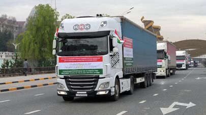 Гуманитарная помощь народу Ирана от республики Таджикистан.