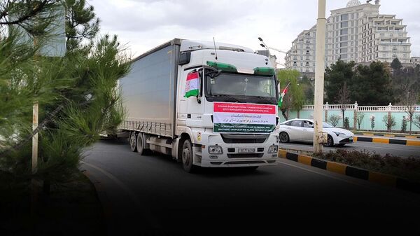 Таджикистан направил в Иран более 3,5 тыс. тонн гумпомощи. - Sputnik Таджикистан
