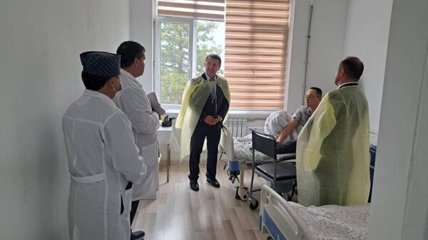 Глава Минздрава Таджикистана проинспектировал Центральную больницу Нурека - Sputnik Таджикистан