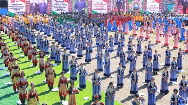 Празднование навруза в Хатлонской области. - Sputnik Таджикистан