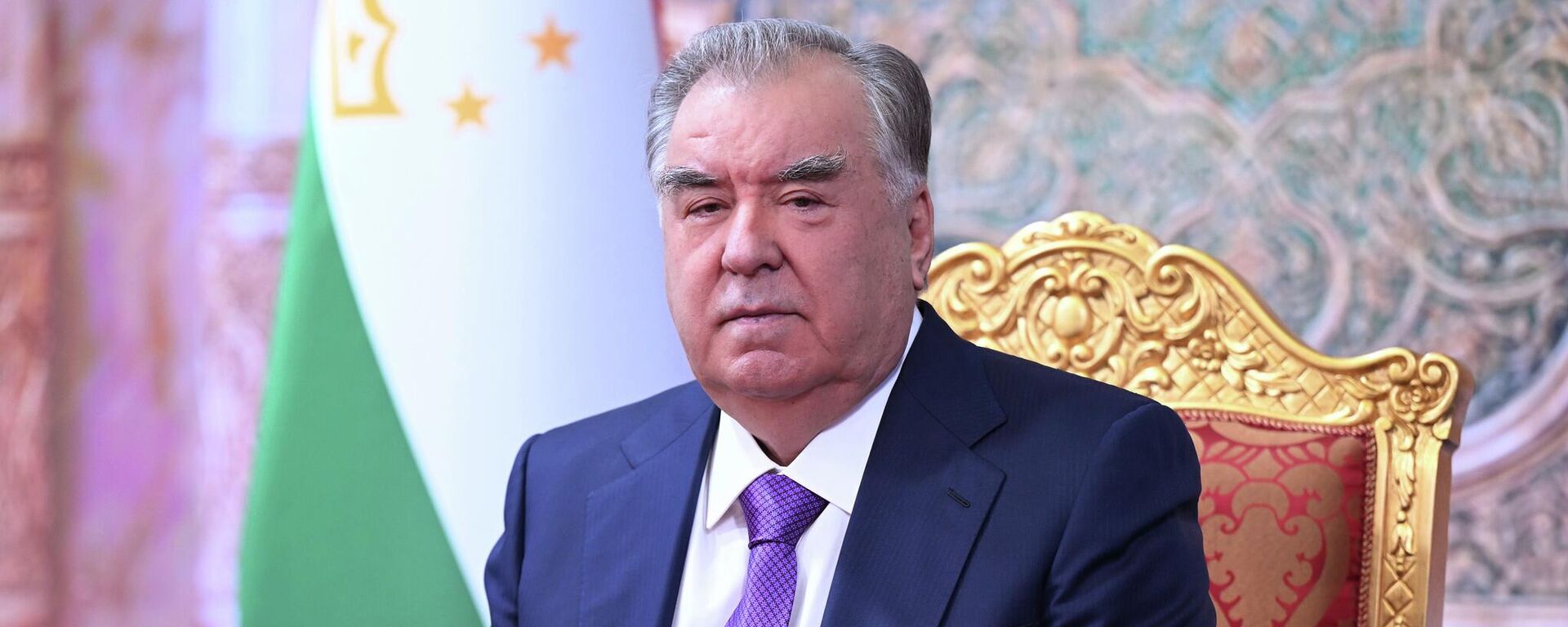 Президент Республики Таджикистан Эмомали Рахмон.  - Sputnik Таджикистан, 1920, 19.03.2026