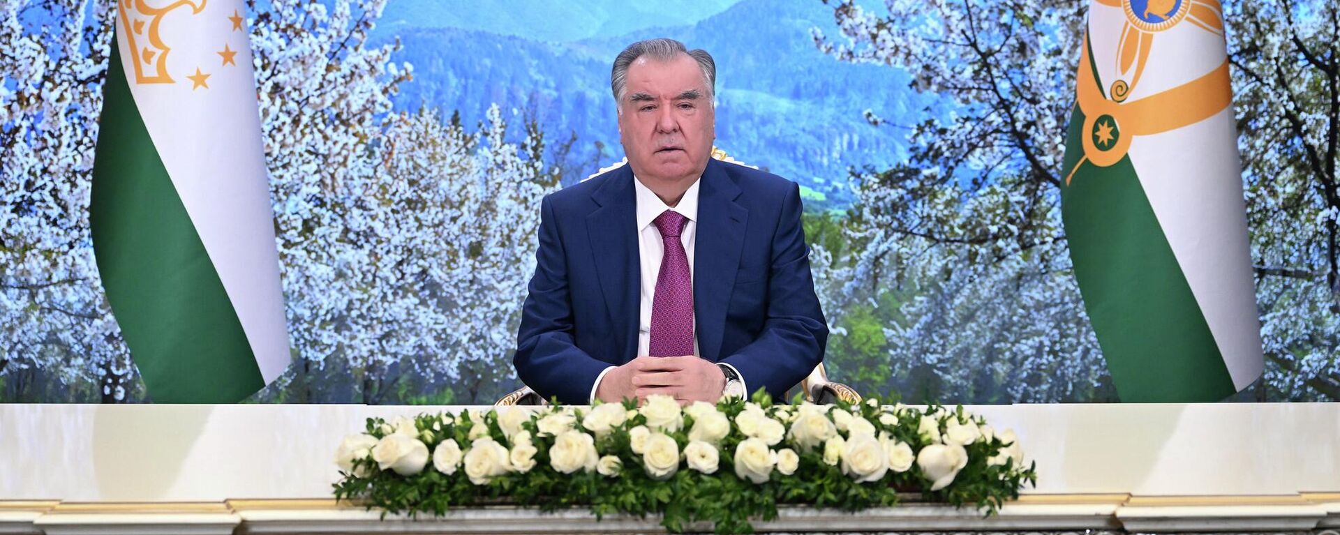 Эмомали Рахмон поздравил соотечественников с Наврузом.  - Sputnik Таджикистан, 1920, 20.03.2026