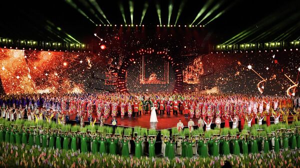 Торжества по случаю Международного Навруза-2026 в Душанбе. - Sputnik Тоҷикистон