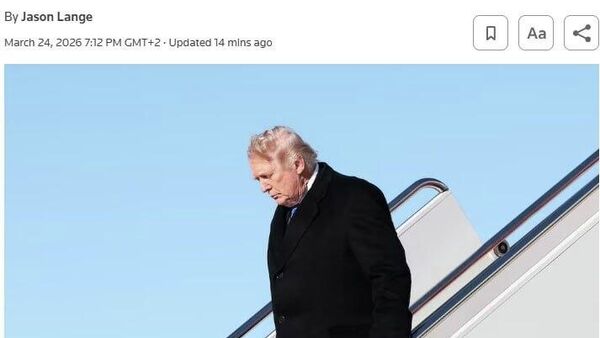 На фоне войны в Иране рейтинг одобрения Трампа внутри США снизился до 36% - Sputnik Таджикистан