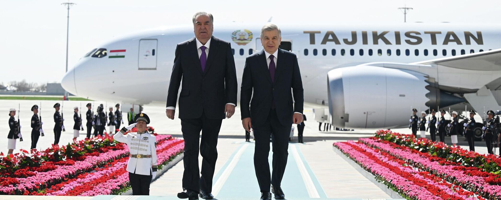 Государственный визит Президента Республики Таджикистан Эмомали Рахмона в Узбекистан. - Sputnik Таджикистан, 1920, 26.03.2026