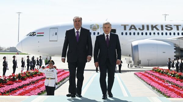 Государственный визит Президента Республики Таджикистан Эмомали Рахмона в Узбекистан.  - Sputnik Тоҷикистон